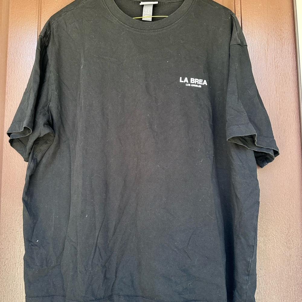 H&M Black Graphic Men's Tee